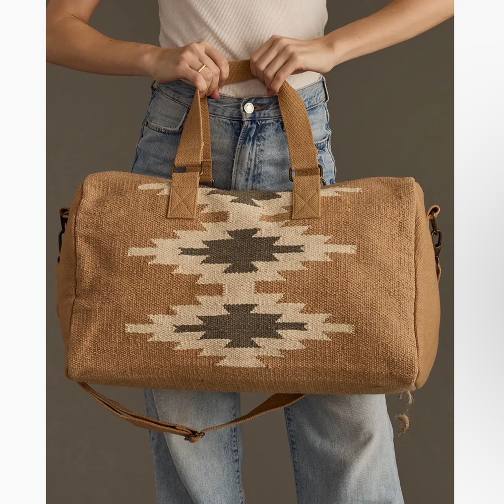 Panache Boho Aztec Duffel Weekender Bag